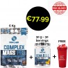 FRESH STOCK Yava Labs Complex Mass 6000g - 34 Servings + 2 Products