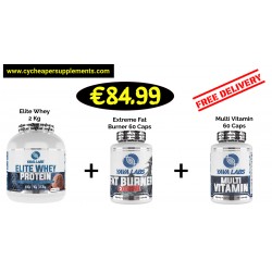 Yava Labs Elite Whey Protein 2000 g - 66 Servings + 3 Products