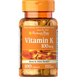 Now Vitamin K2-MK7 100mcg 60 Veg Caps
