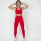 RESHAPE RED SET – SPORT BRA & LEGGINGS