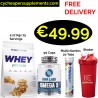 ALL Nutrition WHEY PROTEIN 2270 g - 75 Servings + 3 Products