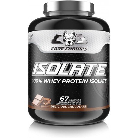 CORE CHAMPS 100% ISOLATE WHEY PROTEIN 2 Kgs -67 Servings