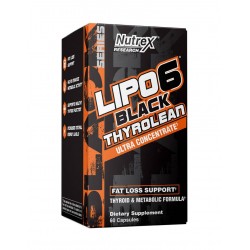 Nutrex Lipo-6 Black Intense Powerful Thermogenic 120 Caps