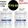 1+1 ALL Nutrition Creatine Muscle Max 1000 g - 332 Servings