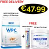 SFD NUTRITION WPC PROTEIN PLUS LIMITED 2250 g - 68 Servings + 2 FREE Products