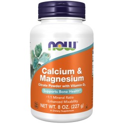  Now Calcium & Magnesium Powder 