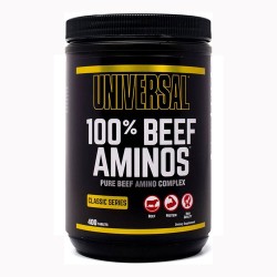 Universal 100% Beef Aminos 200 tabs Universal 100% Beef Aminos – Sustained Release Amino Acid Supplement!