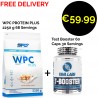 SFD NUTRITION WPC PROTEIN PLUS LIMITED 2250 g - 68 Servings + FREE Test Booster