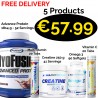 Gaspari Nutrition MyoFusion Advance Protein 1814 g - 52 Servings + 4 Products