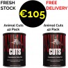 FRESH Stock! 1 + 1 Universal Fat Burner Animal Cuts 42 Pack