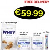 ALL Nutrition WHEY PROTEIN 2270 g - 75 Servings +ALL Nutrition WHEY PROTEIN 2270 g - 75 Servings + 3 Products