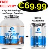 2 in 1 Yava Labs Pure Iso cAMP + Creatine 2000 g - 66 Servings + Glutamine 300 g