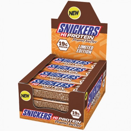 SNICKERS HI PROTEIN BAR BOX OF 18 X 62 g