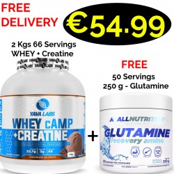 Yava Labs Whey cAMP + Creatine 2000 g 2 - In - 1 - 66 Servings