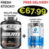 CORE CHAMPS 100% ISOLATE WHEY PROTEIN 2 Kgs - 67 Servings + Free Creatine 300 g - 60 Servings