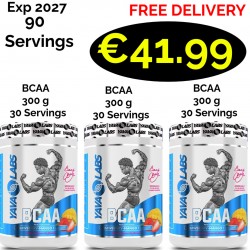 3x YAVA Labs BCAA Bcaa + L-Glutamine 900 g - 90 Servings