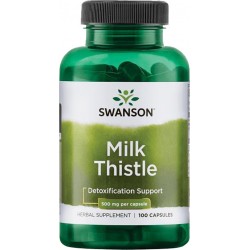 Swanson Full Spectrum Milk Thistle 500 mg 100 Caps - 50 Servings