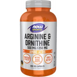 Now Sports Arginine & Ornithine100 VCaps - 50 Servings