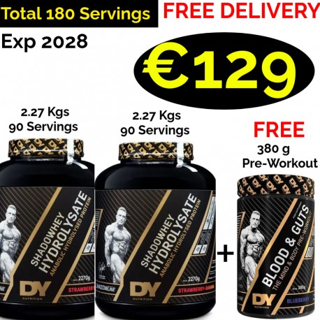 Dorian Yates Protein Shadowhey Hydrolyzed 2.27 Kg - 90 Servings