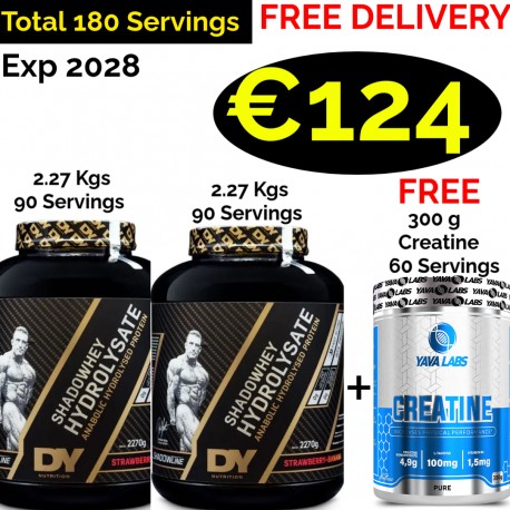 Dorian Yates Protein Shadowhey Hydrolyzed 2.27 Kg - 90 Servings