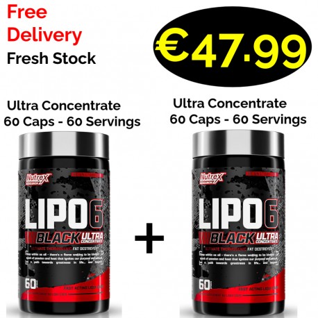 Nutrex Lipo-6 Black Ultra Concentrate 60 caps