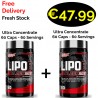 1+1 Fresh Stock!!! Nutrex Lipo 6 Fat Burner Black Ultra Concentrate 120 Caps - 120 Servings