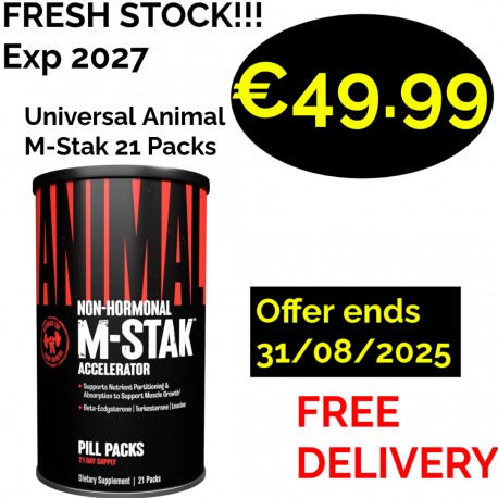 Animal M-Stak 21 packs