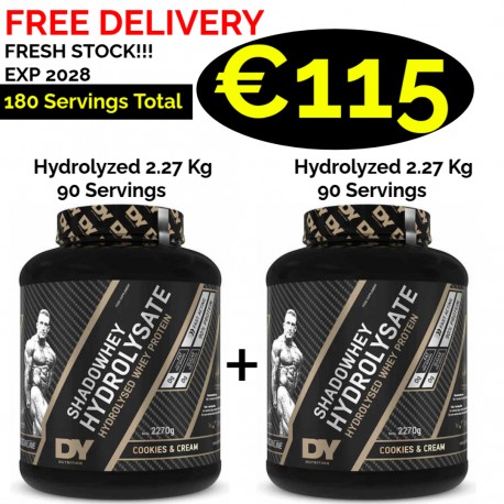 Dorian Yates Protein Shadowhey Hydrolyzed 2.27 Kg - 90 Servings
