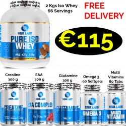 Yava Labs Pure Iso Whey 2000 g - 66 Servings + 5 Products