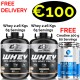 CORE CHAMPS 100% WHEY PROTEIN 2.26 Kgs -66 Servings