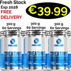 Yava Labs Creatine Powder 300 g - 60 Servings