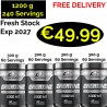 FRESH STOCK 4X!!! CORE CHAMPS CREATINE 5000 Mg 1200 g - 240 Servings
