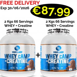 Yava Labs Whey cAMP + Creatine 2000 g 2 - In - 1 - 66 Servings