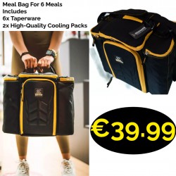 6 Pack Fitness bag food bag