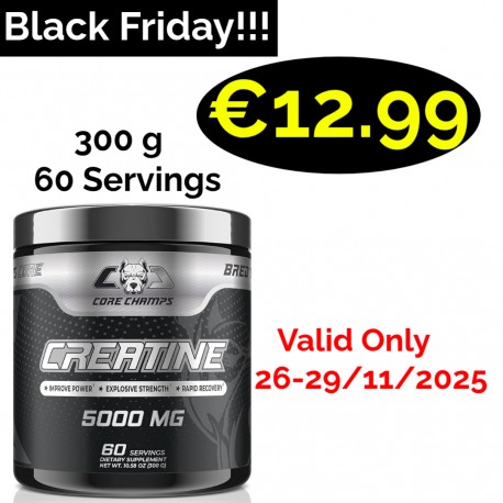 CORE CHAMPS CREATINE 5000 Mg 300 g - 60 Servings