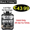 CORE CHAMPS 100% WHEY PROTEIN 2.26 Kgs - 65 Servings