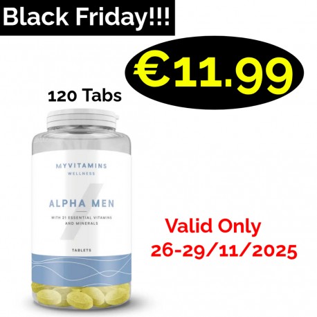 MyProtein Alpha Men 120 Tab