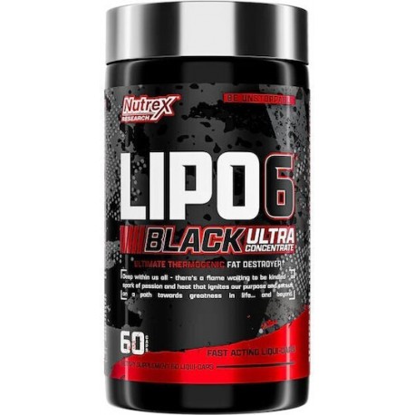 Nutrex Lipo-6 Black Ultra Concentrate 60 caps