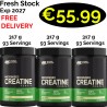 3x Optimum Nutrition Micronised Creatine Powder 951 g - 279 Servings