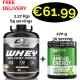 CORE CHAMPS 100% WHEY PROTEIN 2.26 Kgs -66 Servings