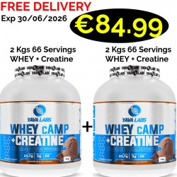 Yava Labs Whey cAMP + Creatine 2000 g 2 - In - 1 - 66 Servings
