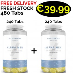 MyProtein Alpha Men 120 Tab