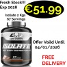 CORE CHAMPS 100% ISOLATE WHEY PROTEIN 2 Kgs -67 Servings