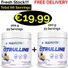1+1 Fresh Stock!!! ALL Nutrition Citrulline 400 g - 66 Servings