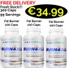 3x ALL Nutrition BURN4ALL 300 Caps - 99 Servings