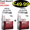 1+1 Fresh Stock!!! PhD Diet Whey 2000 g - 80 Servings