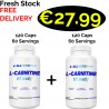 1+1 Fresh Stock!!! ALL Nutrition L - Carnitine Fit Body 120 Caps - 60 Servings