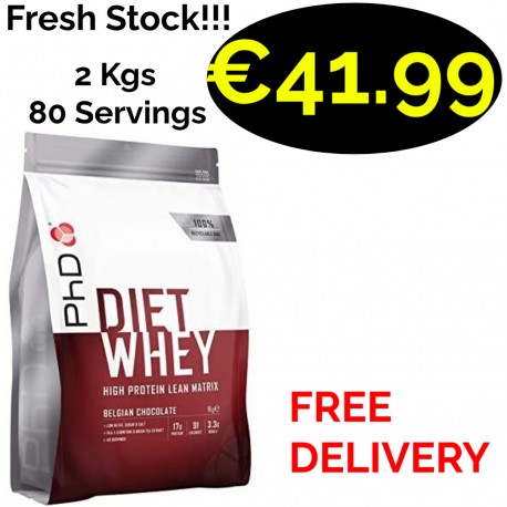 PhD Diet Whey 2000 g - 80 Servings