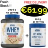 Applied Nutrition Critical Whey Protein 2 Kgs - 67 Servings + 250 g Creatine
