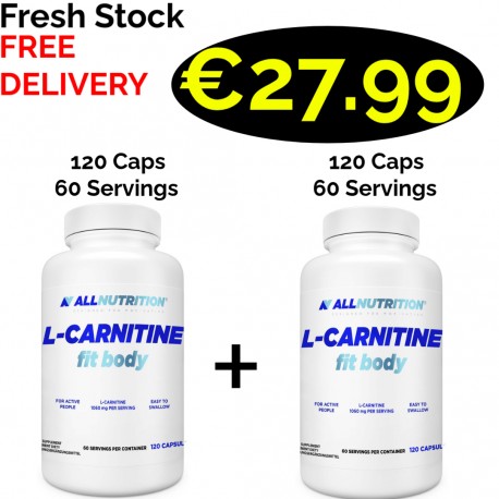 ALL Nutrition L - Carnitine Fit Body 120 Caps - 60 Servings